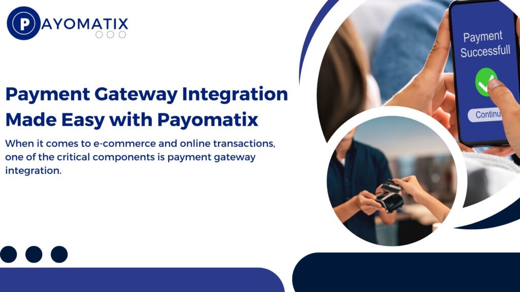 When it comes to e-commerce and online transactions, one of the critical components is payment gateway integration.