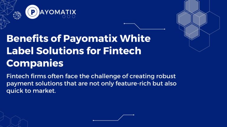 Benefits of Payomatix White Label Solutions for Fintech Companies