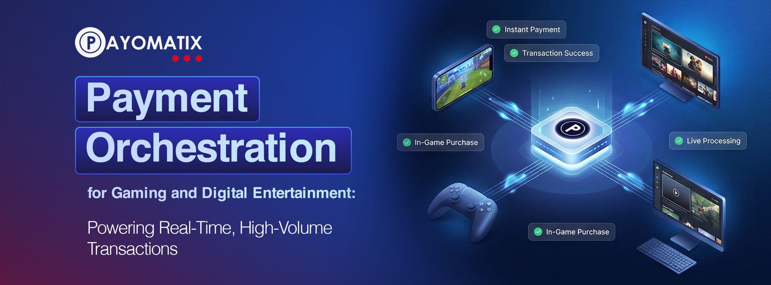Payment Orchestration for Gaming and Digital Entertainment: Powering Real-Time, High-Volume Transactions